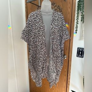 Aerie One Size animal print swim suit cover